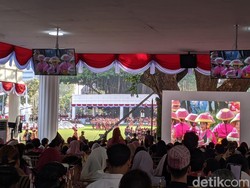 Disaksikan Prabowo, 218 Penari NTB Pukau Ribuan Tamu di Istana Merdeka