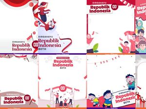 40 Twibbon HUT RI ke-80 Tahun 2025, Gratis Buat Update di Sosmed