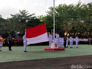 Lagu Indonesia Raya Menggema di Langit Lokasana Ciamis Lagu Indonesia Raya Menggema di Langit Lokasana Ciamis