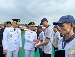 39 Warga Binaan Lapas Lubuklinggau Bebas Usai Dapat Remisi HUT RI