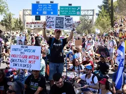 Video Warga Israel Demo Tuntut Pembebasan Sandera di Gaza