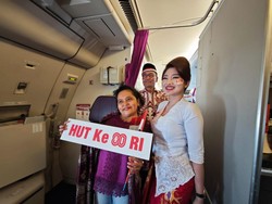 Cara Batik Air Rayakan Kemerdekaan RI ke-80 di Atas Udara