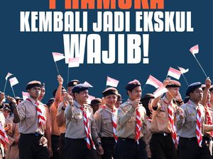 Infografis: Pramuka Kembali Jadi Ekskul Wajib!