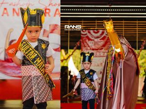 Kece! Pengasuh Rayyanza Bikin Baju Adat dari Bahan Seadanya tapi Hasil Wow Kece! Pengasuh Rayyanza Bikin Baju Adat dari Bahan Seadanya tapi Hasil Wow