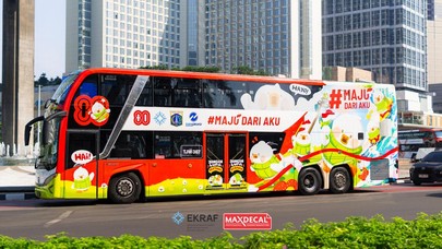 Transjakarta Jadi Kanvas Berjalan Berkat Karya Seniman Lokal