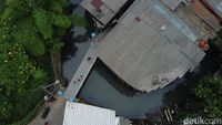 Unik, Jembatan Antar Kampung di Gandaria Bisa Diangkat Layaknya Kota Tua