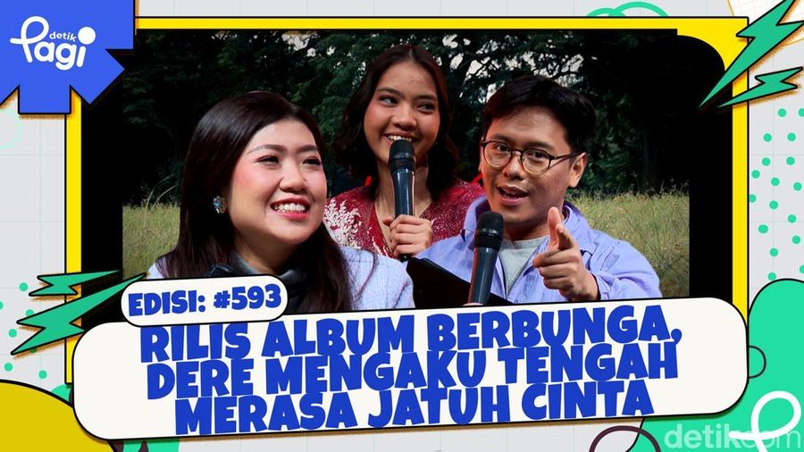 Video: Rilis Album Berbunga, Dere Mengaku tengah Merasa Jatuh Cinta