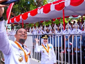 Gubernur Sulsel Nilai Indonesia Makin Tangguh dan Membanggakan di HUT RI Gubernur Sulsel Nilai Indonesia Makin Tangguh dan Membanggakan di HUT RI