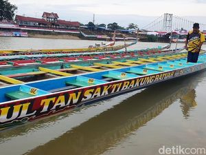 Ini Sultan Sakti Bakung Batuah, Perahu Tertua yang Ikut Pacu Jalur Ini Sultan Sakti Bakung Batuah, Perahu Tertua yang Ikut Pacu Jalur