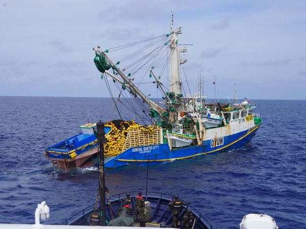 KKP Ringkus Kapal Ikan Ilegal Filipina Berukuran 754 GT di Samudera Pasifik
