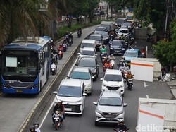 Ada Proyek Pompa Air, 1 Lajur Jalan Daan Mogot Jakbar Ditutup hingga Agustus