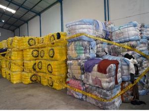 Pakaian Bekas Impor Ilegal dari Korea-China Diamankan, Nilainya Rp 112,35 M Pakaian Bekas Impor Ilegal dari Korea-China Diamankan, Nilainya Rp 112,35 M