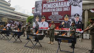 Barang Kena Cukai Ilegal Rp11,3 Miliar Dimusnahkan di Semarang
