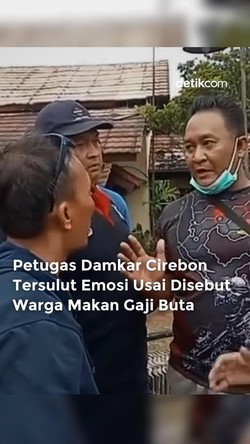 Video: Petugas Damkar Cirebon Tersulut Emosi Usai Disebut Warga Magabut