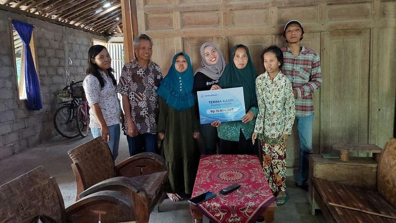 Bahagianya Keluarga Pak Sakir, Bisa Renovasi Rumah Dibantu Sahabat Baik