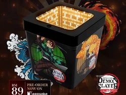 Unik Banget! Bioskop Malaysia Jual Popcorn Desain Kastil Infinity Muzan Kibutsuji