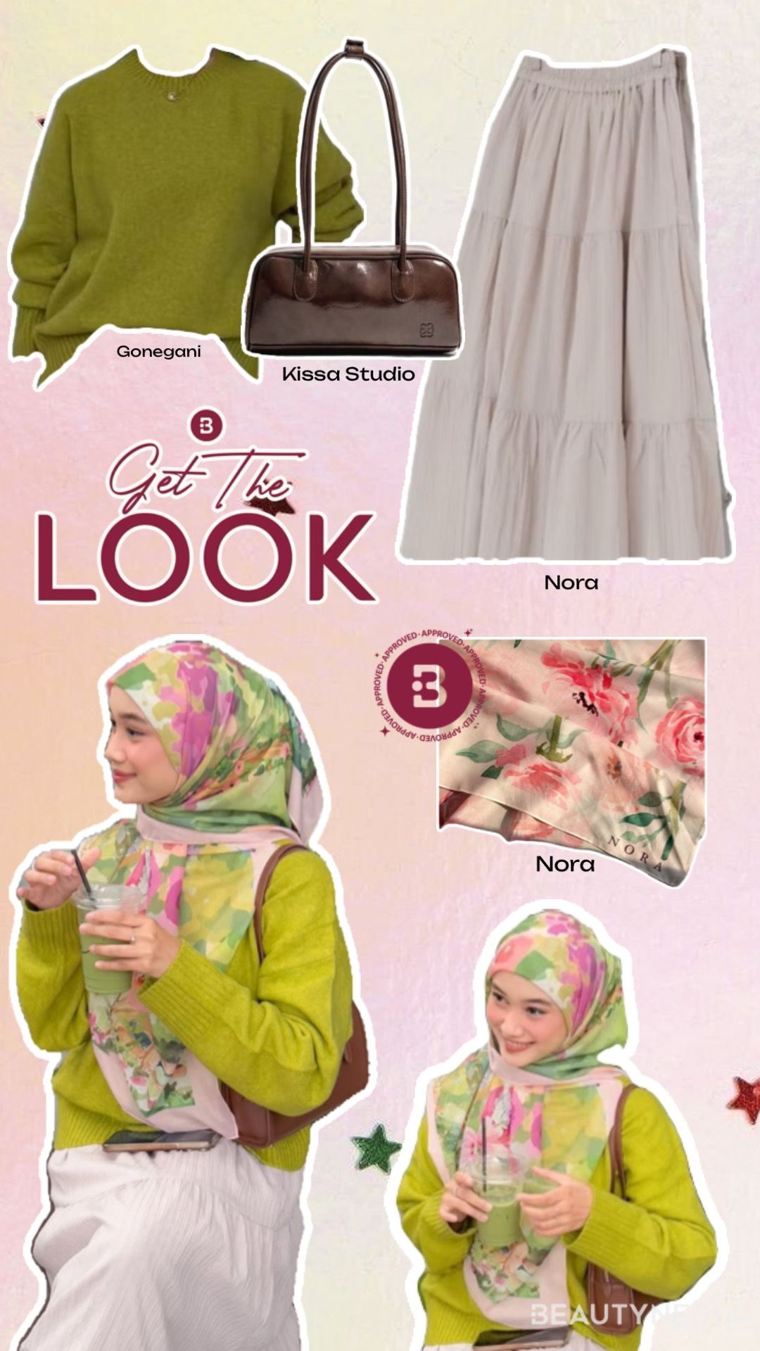 Get The Look: Tampil Fresh dengan Outfit Colourful ala Ravira Naila