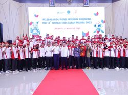 Menaker Lepas 105 Delegasi RI yang Ikuti WorldSkills ASEAN 2025 di Manila