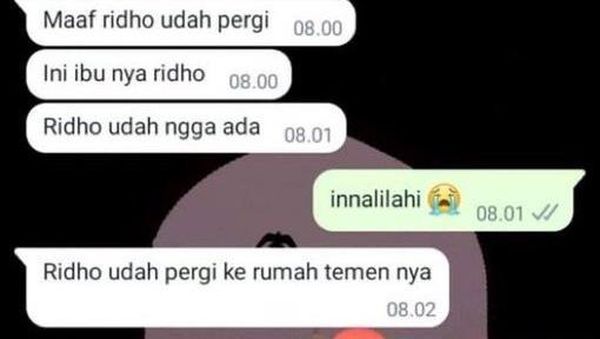 Kumpulan Chat Random Paling Absurd, baca Sekali Langsung Ketawa
