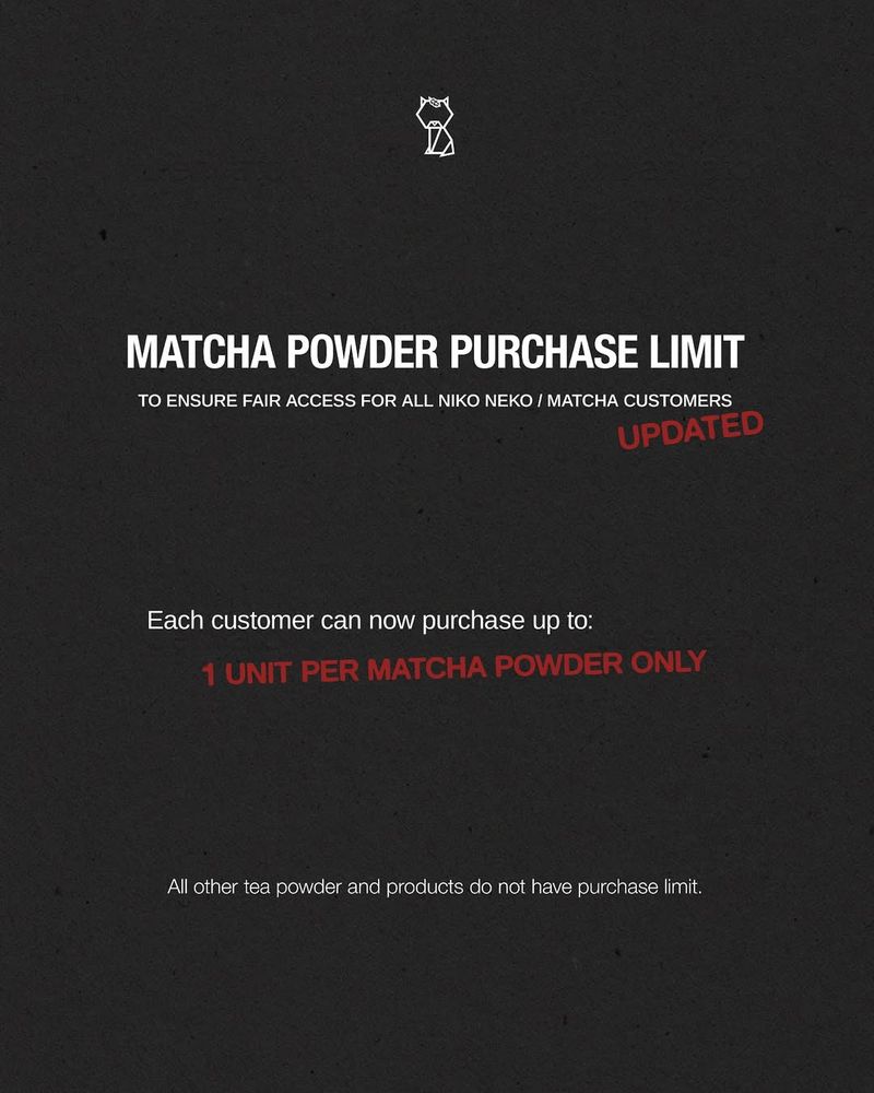 matcha langka secara global memengaruhi penjualan Niko Neko dan ZUS Coffee di Malaysia