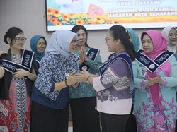 Tekan Pemborosan Makanan, Wali Kota Semarang Kukuhkan Srikandi Pangan