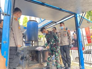 Polisi di Parepare Musnahkan 20 Kilogram Sabu Jaringan Freddy Pratama Polisi di Parepare Musnahkan 20 Kilogram Sabu Jaringan Freddy Pratama