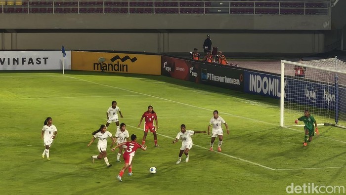 Timnas Putri U-16 vs Timor Leste U-16 di Stadion Manahan, Solo, Rabu (20/8/2025).