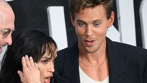 Saat Kebersamaan Zoe Kravitz dan Austin Butler Diganggu Lebah di Karpet Merah