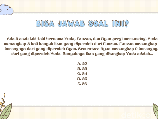 Daripada Pusing Mikirin Kerjaan Numpuk, Jawab Soal Dulu Yuk Biar Otak Fresh!