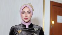 7 Foto Celine Evangelista Pakai Kebaya & Hijab di HUT RI ke-80, Bikin Terpana