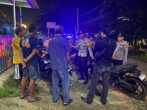 Komitmen Jaga Kamtibmas, Polresta Pati dan Warga Sidokerto Berpatroli Malam