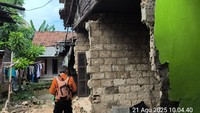 1 Rumah Warga di Bogor Rusak Berat Akibat Gempa Bekasi