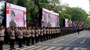 Peringatan Hari Juang Polri 2025 di Surabaya