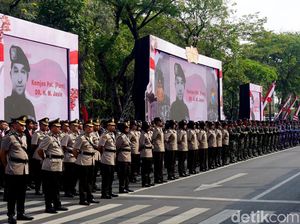 Peringatan Hari Juang Polri 2025 di Surabaya Peringatan Hari Juang Polri 2025 di Surabaya