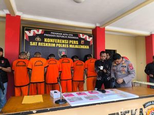 Polres Majalengka Ringkus Sindikat Maling Motor Asal Indramayu