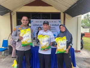 GPM di Meranti Riau Hadirkan 3 Ton Beras Murah untuk Warga
