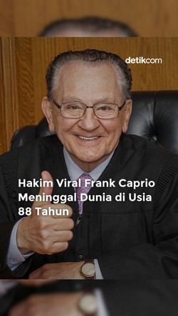 Video: Hakim Viral Frank Caprio Meninggal Dunia di Usia 88 Tahun