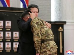 Video: Haru Biru Kim Jong Un Sambut Militer Korut seusai Misi di Rusia