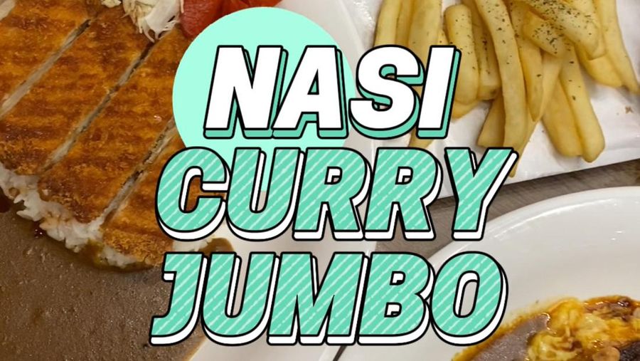 Video: Sedapnya Nasi Kari Jepang Porsi Jumbo dari Singapura