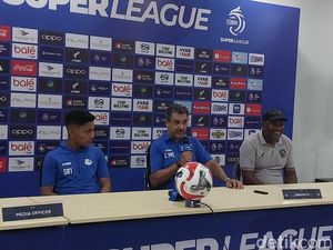 Pelatih Arema FC Puas Timnya Menang Dramatis Atas Bhayangkara FC