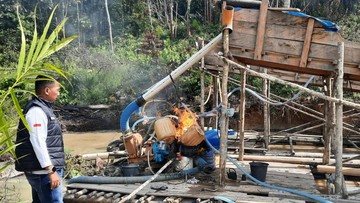 Polda Riau Tumpas PETI di Hulu ke Hilir: Air Jernih, Hidup Kembali!