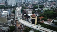 Pembangunan LRT Jakarta Velodrome-Manggarai 77,9%, Rampung Tahun Depan