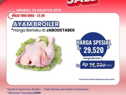 Ayam Broiler dan Daging Slice Banting Harga di Transmart Full Day Sale