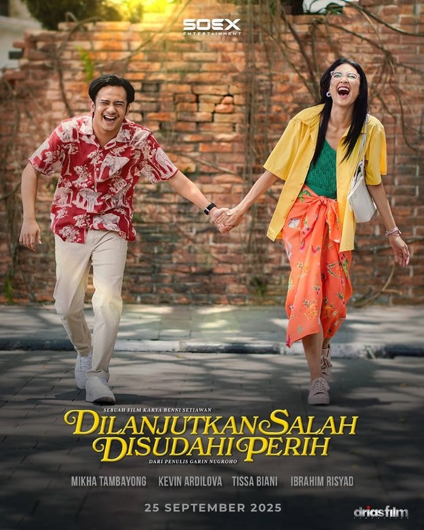 Film Indonesia terbaru Dilanjutkan Salah Disudahi Perih/ Foto: SOEX Entertainment