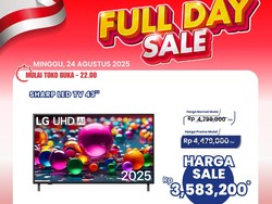 Ada LED TV 43 Inch Cuma Rp 3 Jutaan, Buruan ke Transmart