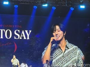 Ahn Hyo Seop Ganteng Berbatik, Nyanyi Lagu Tulus di Fanmeeting Jakarta Ahn Hyo Seop Ganteng Berbatik, Nyanyi Lagu Tulus di Fanmeeting Jakarta