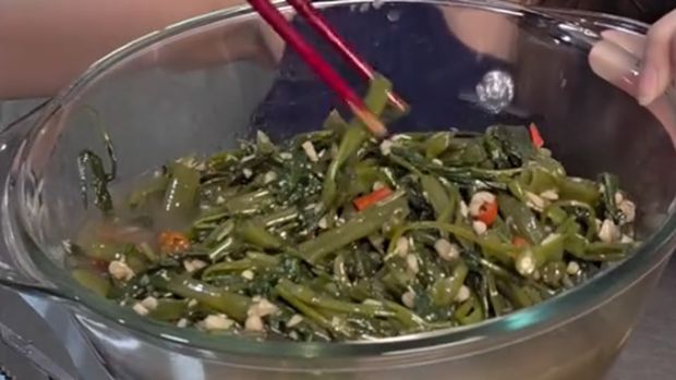 Begini Penampakan Tumis Kangkung Rp150 Ribu yang Dijual Pinkan Mambo