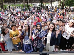 Anak Belajar Percaya Diri Lewat Seni di Pekan Seni Anak Pintar Solo