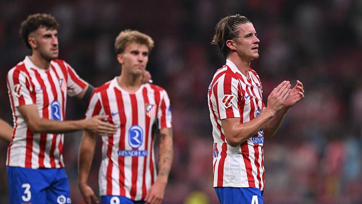 Atletico belum menang di dua laga awal Liga Spanyol musim ini. Foto: Getty Images/Denis Doyle