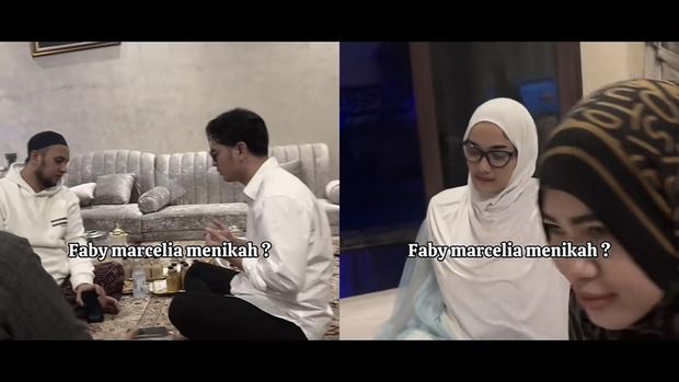 Beredar Video Faby Marcelia Diduga Nikah Siri dengan Ichal Muhammad